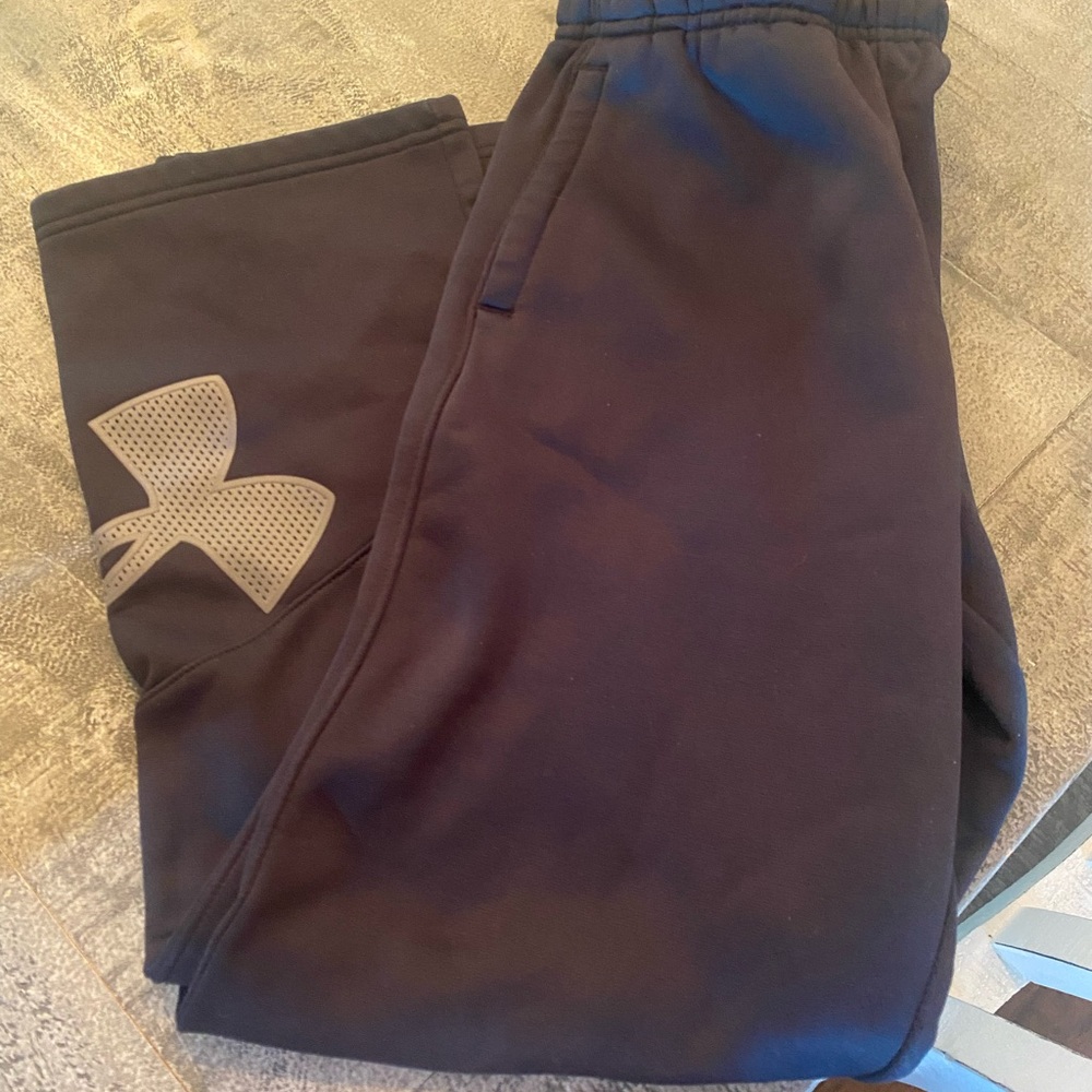 Under Armour Dark Sweatpants with Logo